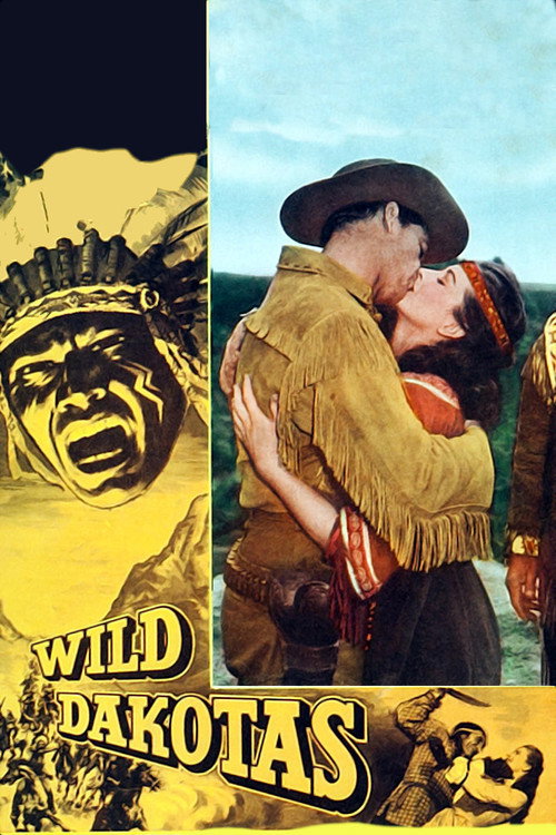 Movie poster for The Wild Dakotas (1956)