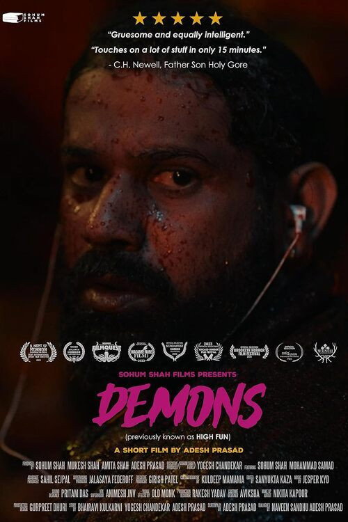 Movie poster for Demons (2023)