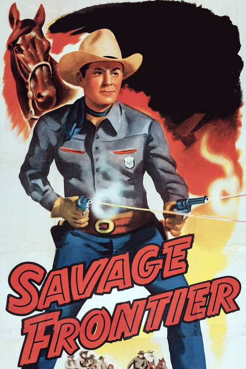 Movie poster for Savage Frontier (1953)