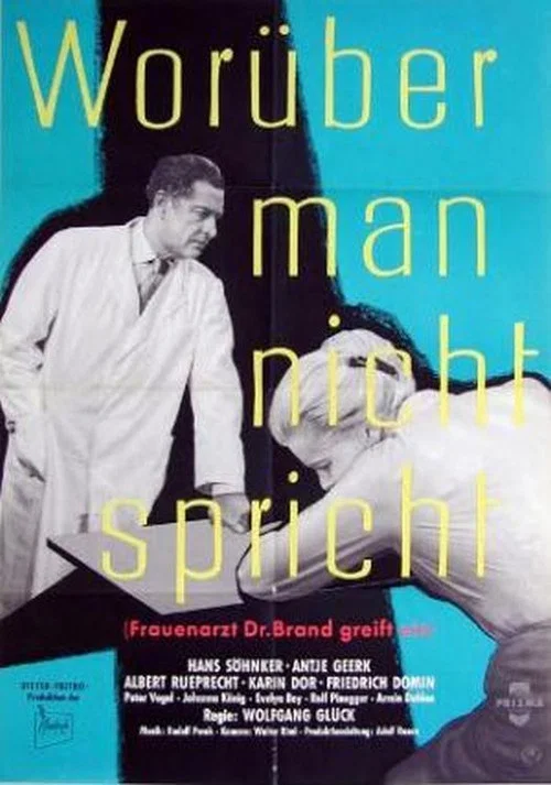 Movie poster for Worüber man nicht spricht (1958)