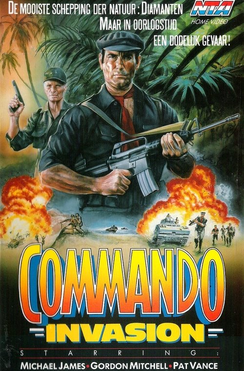 Movie poster for Commando Invasion (1987)
