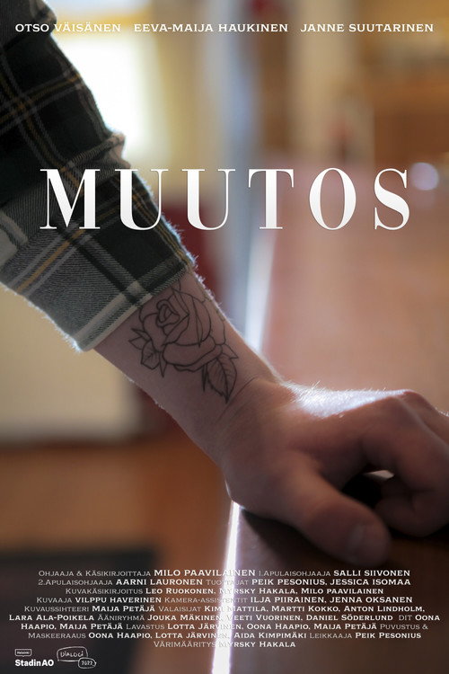 Movie poster for MUUTOS (2022)