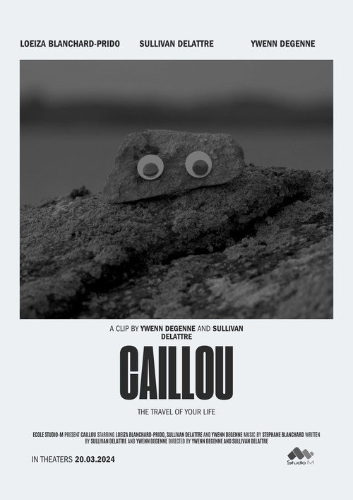 Movie poster for Caillou (2023)