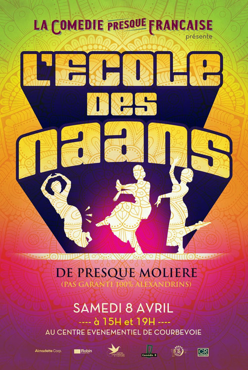 Movie poster for La Comédie presque française : L'Ecole des naans (2019)