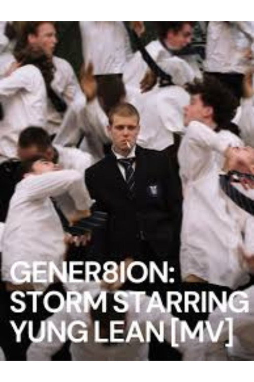 Movie poster for GENER8ION: STORM STARRING YUNG LEAN (2026)