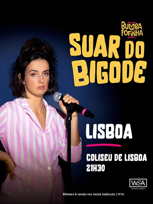 Movie poster for Bumba na Fofinha - Suar do Bigode ao vivo no Coliseu de Lisboa (2023)