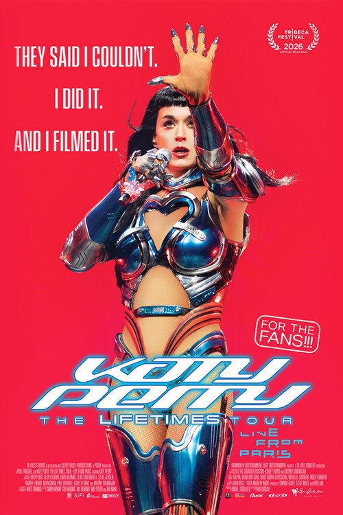 Movie poster for Katy Perry: The Lifetimes Tour - Live from Paris (2026)