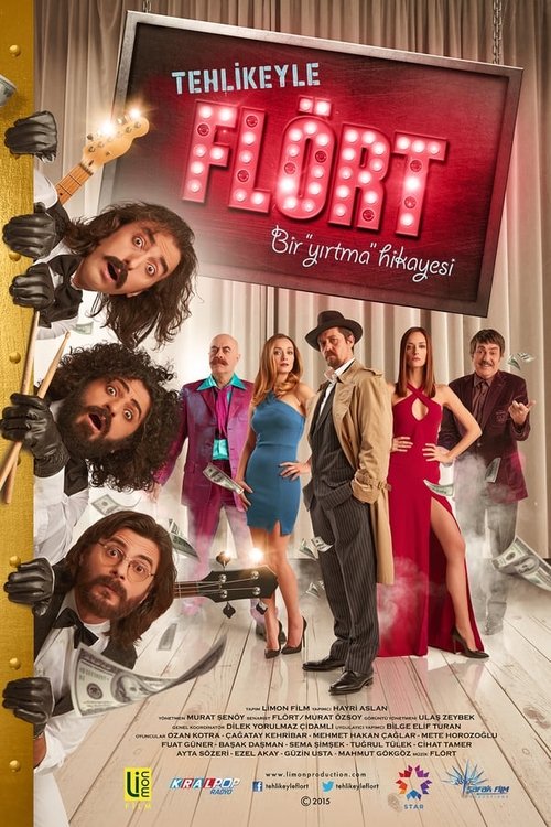 Movie poster for Flirting with Danger (2015)