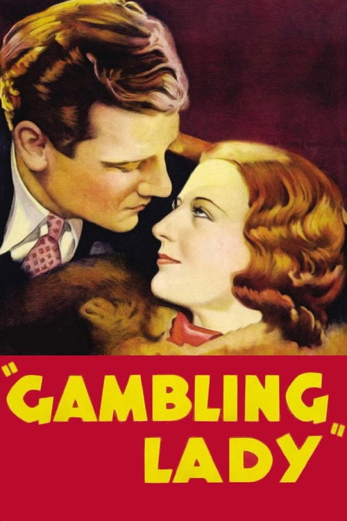 Movie poster for Gambling Lady (1934)