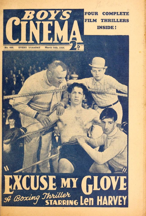Movie poster for Excuse My Glove (1936)