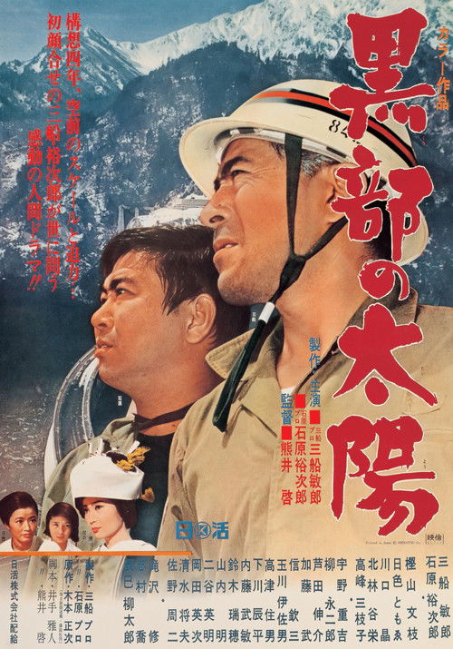 Movie poster for The Sands of Kurobe (1968)