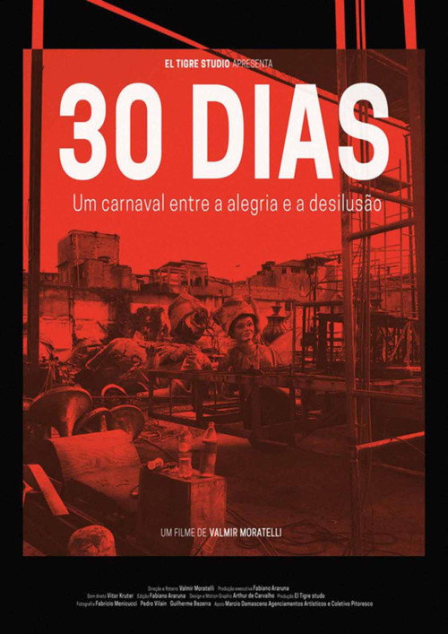 Movie poster for 30 Dias - Um Carnaval Entre a Alegria e a Desilusão (2019)