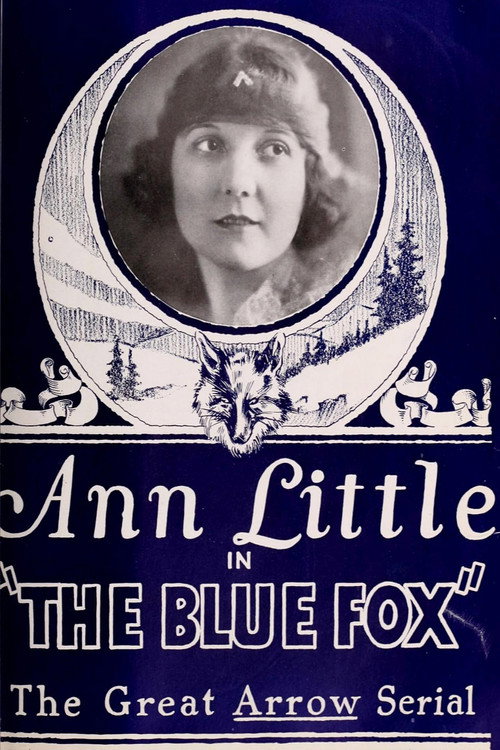 Movie poster for The Blue Fox (1921)