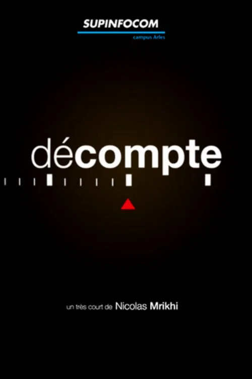 Movie poster for décompte (2012)