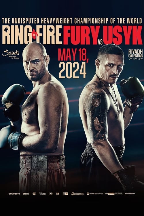 Movie poster for Tyson Fury vs. Oleksandr Usyk (2024)