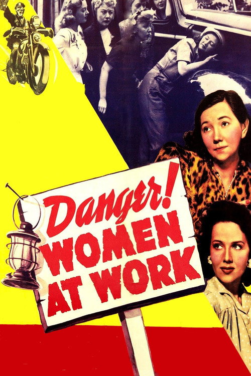 Movie poster for Danger! Women at Work (1943)