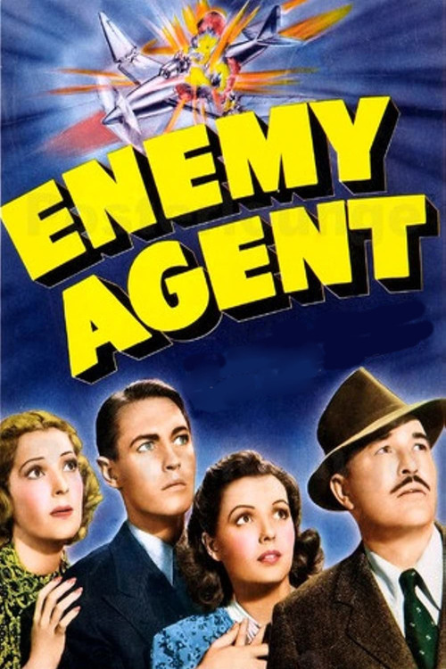 Movie poster for Enemy Agent (1940)