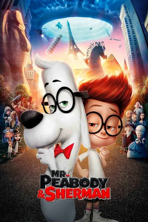 Movie poster for Mr. Peabody & Sherman (2014)