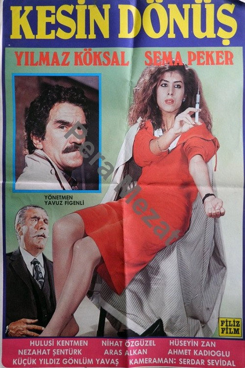 Movie poster for Kesin Dönüş (1987)