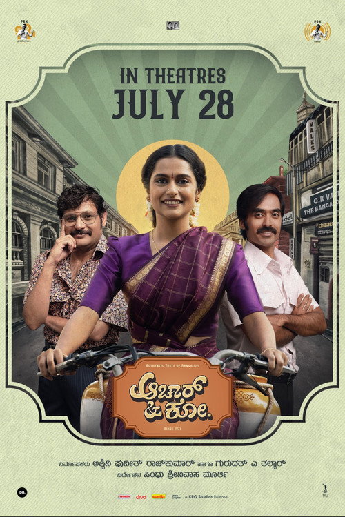 Movie poster for Aachar & Co - The journey (2024)