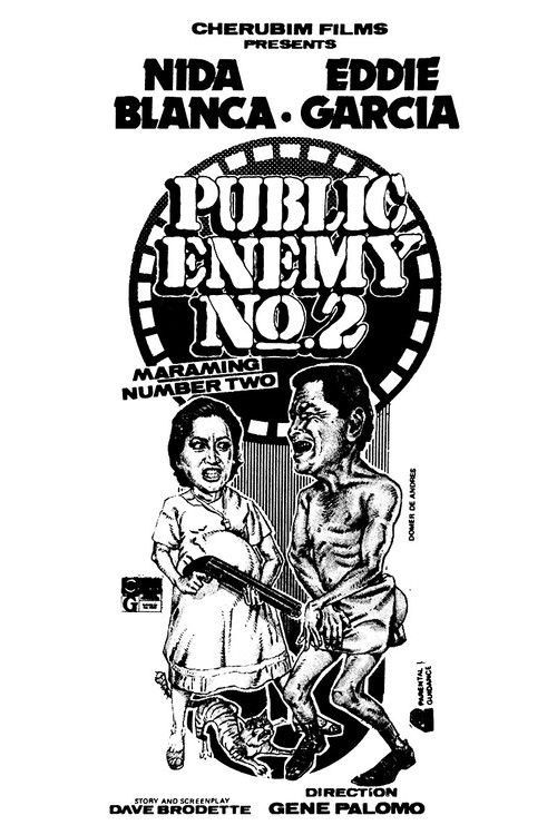 Movie poster for Public Enemy No. 2: Maraming Number Two (1985)