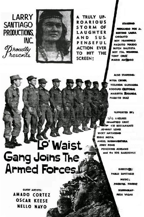 Movie poster for Lo' Waist Gang Joins the Army (1960)