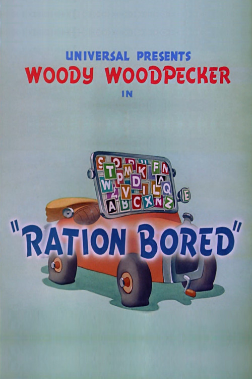 Movie poster for Ration Bored (1943)