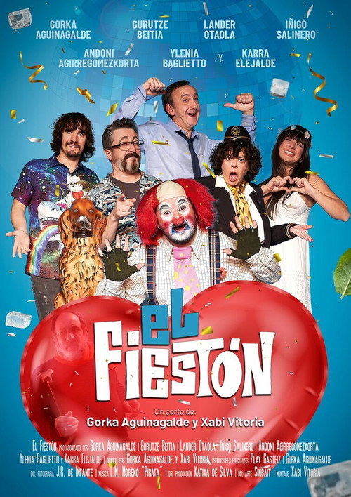 Movie poster for El fiestón (2022)