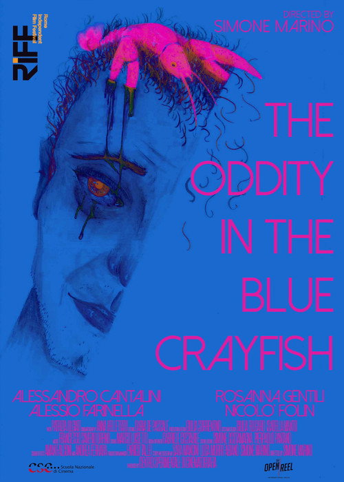 Movie poster for The Oddity in the Blue Crayfish (2023)