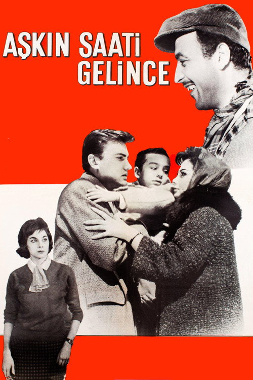 Movie poster for Aşkın Saati Gelince (1961)