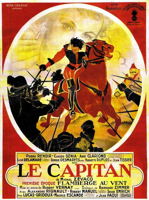 Movie poster for Le Capitan (1ère époque) Flamberge au vent (1946)