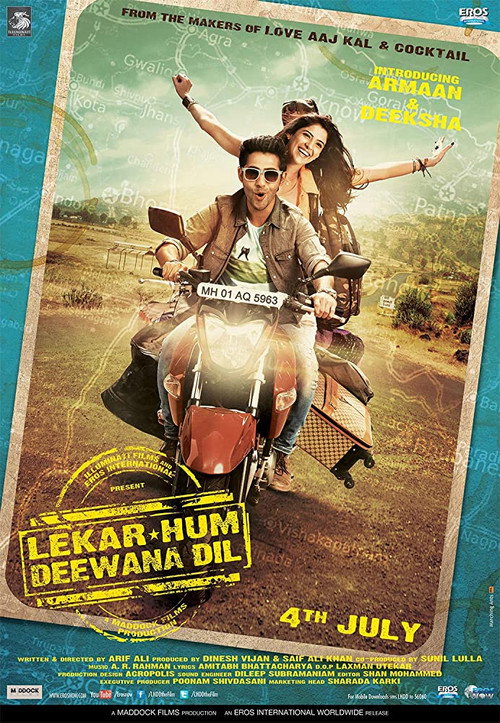 Movie poster for Lekar Hum Deewana Dil (2014)