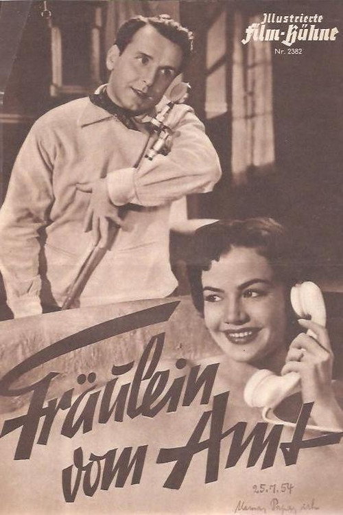 Movie poster for Fräulein vom Amt (1954)
