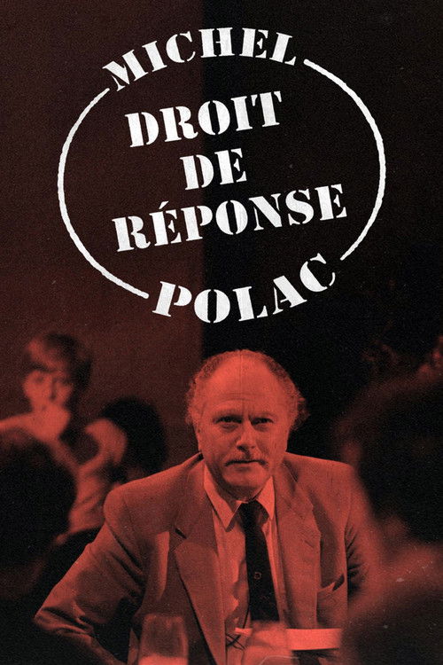 Movie poster for Droit de Réponse (1981)