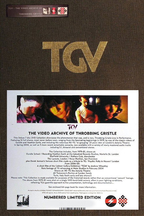 Movie poster for TGV - The Video Archive of Throbbing Gristle (2007)