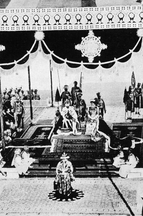 Movie poster for Delhi Durbar and Coronation (1912)