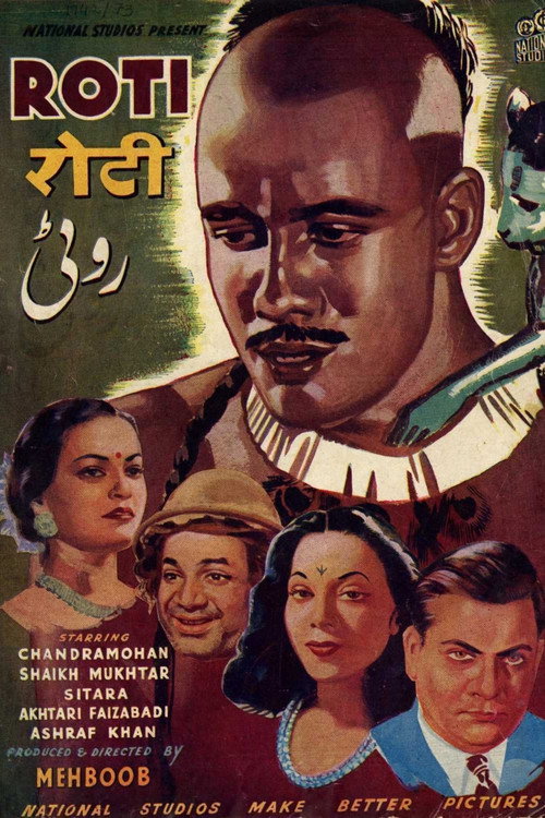 Movie poster for Roti (1942)