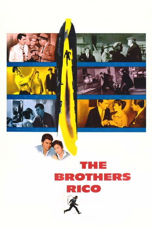 Movie poster for The Brothers Rico (1957)