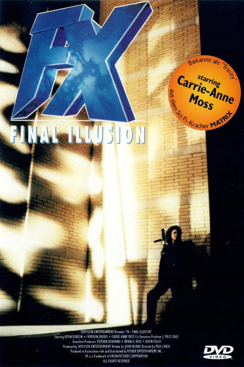 Movie poster for FX - Final Illusion (1996)