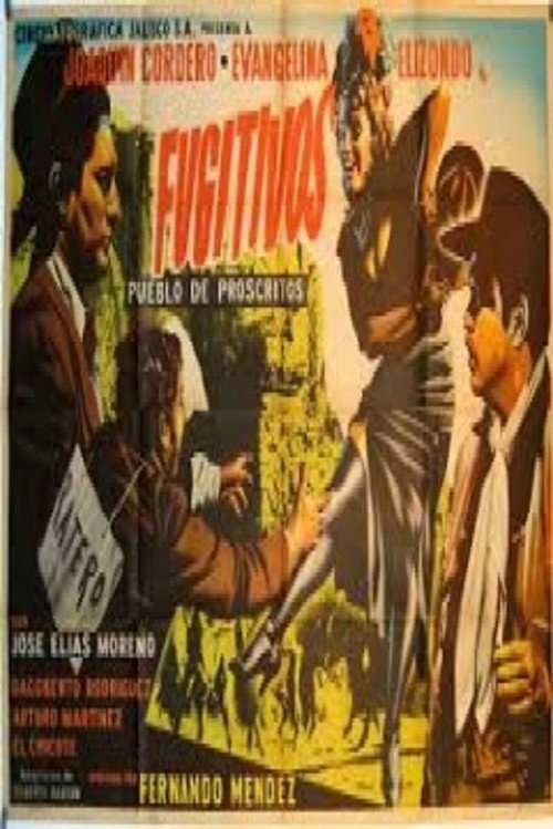 Movie poster for Fugitivos: Pueblo de proscritos (1955)