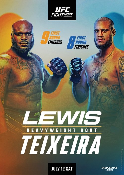 Movie poster for UFC on ESPN 70: Lewis vs. Teixeira (2025)