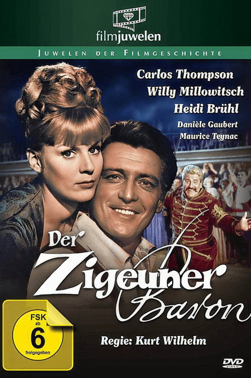Movie poster for The Gypsy Baron (1962)