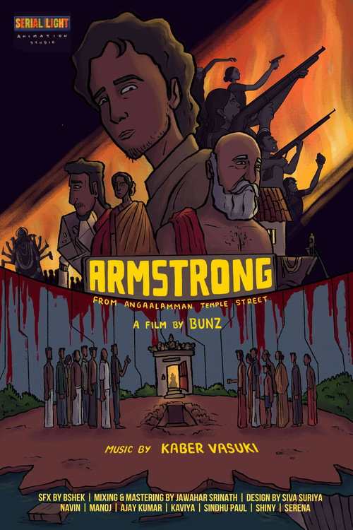 Movie poster for Armstrong from Angaalamman kovil theru