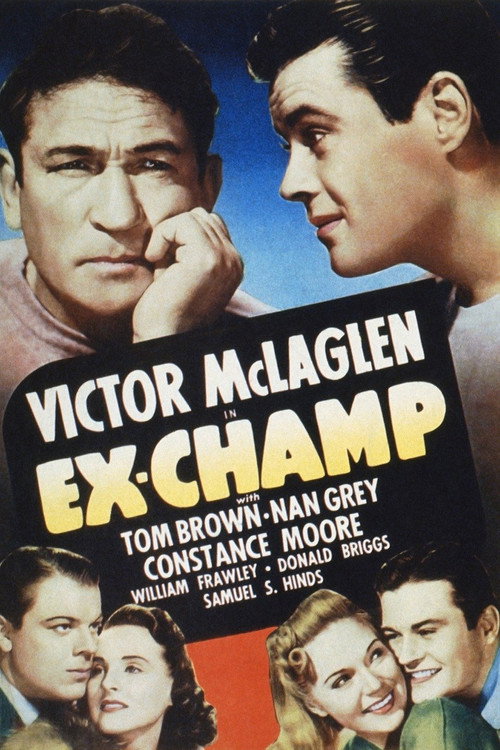 Movie poster for Ex-Champ (1939)