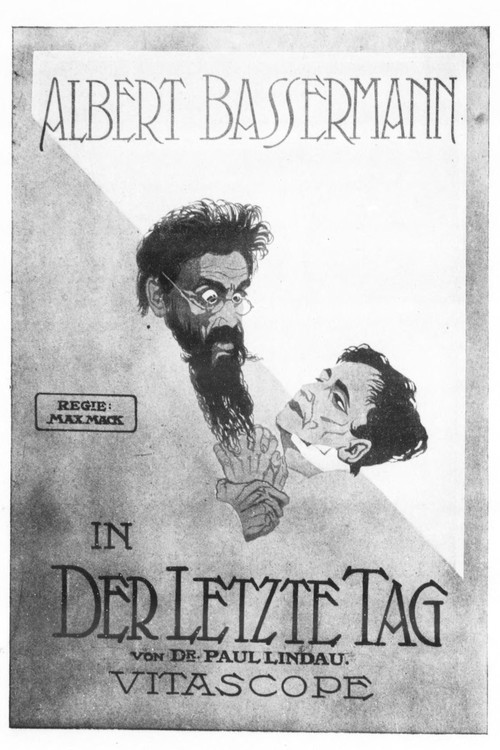 Movie poster for Der letzte Tag (1913)