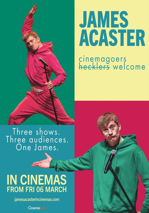 Movie poster for James Acaster: Cinemagoers Welcome (2026)