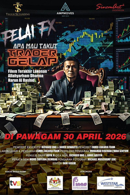 Movie poster for Felai FX - Trader Gelap: Apa Mau Takut (2026)