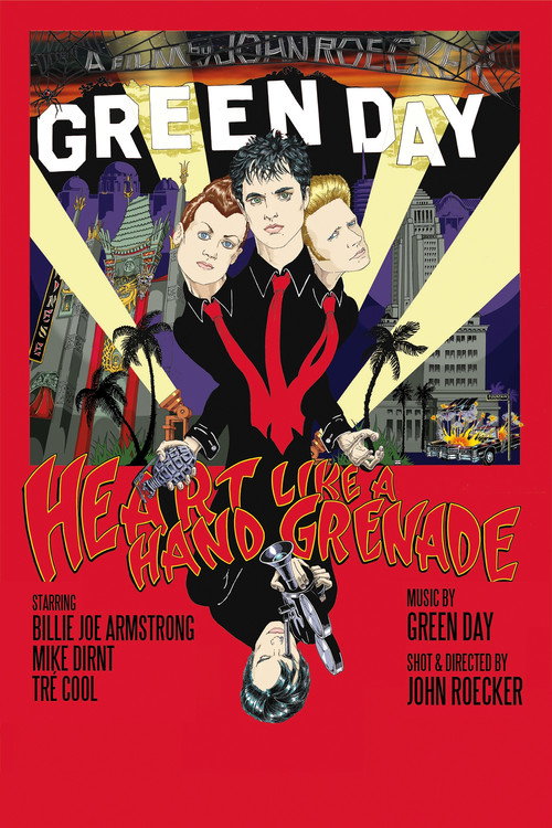 Movie poster for Green Day: Heart Like a Hand Grenade (2015)