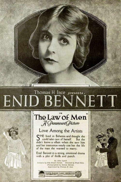 Movie poster for The Law of Men (1919)