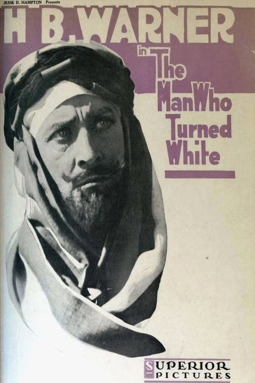 Movie poster for The Man Who Turned White (1919)